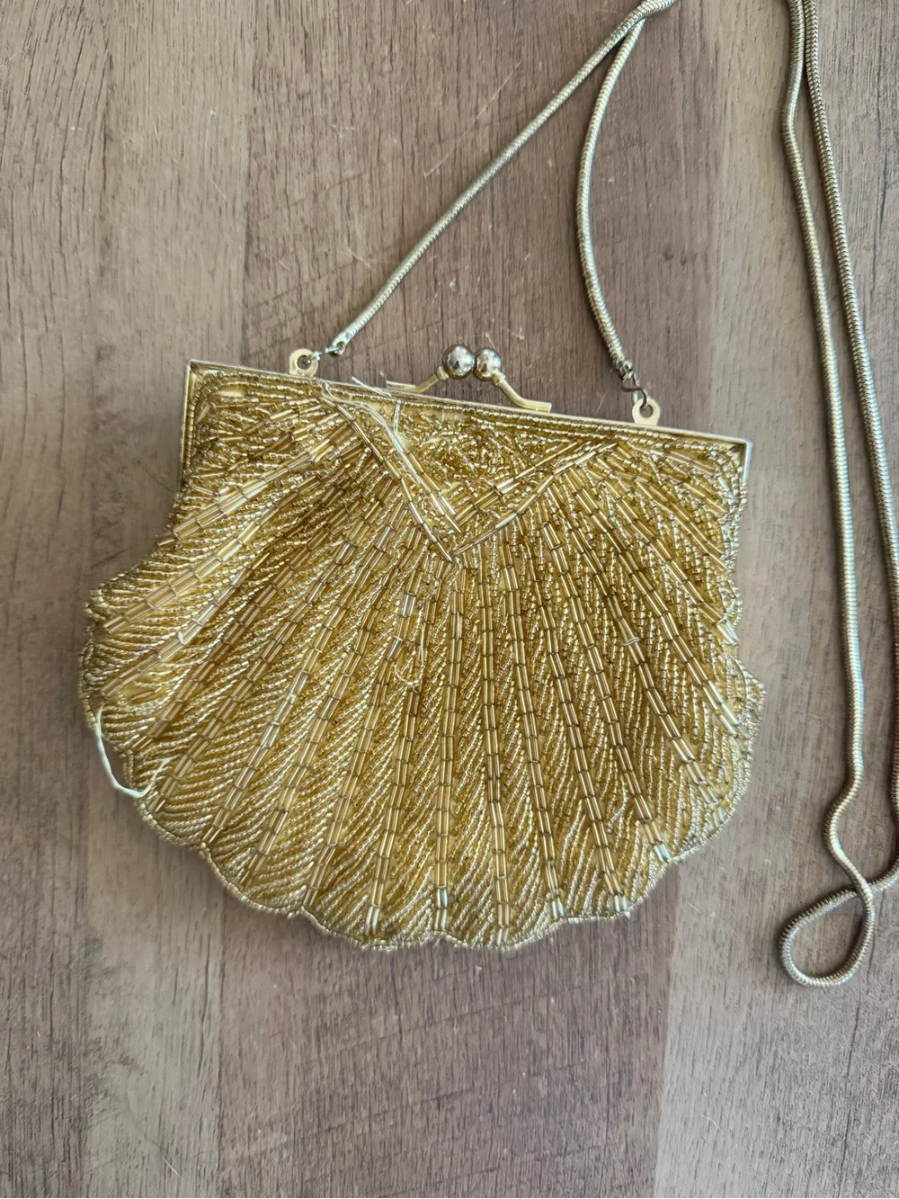 Vintage elegant gold